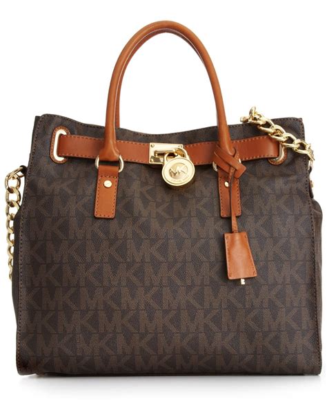 michael kors large signature hamilton|michael kors hamilton.